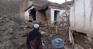 خانه‌ی تخریب شده